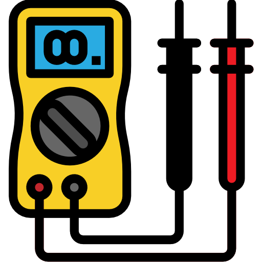 Multifunctional tester icon